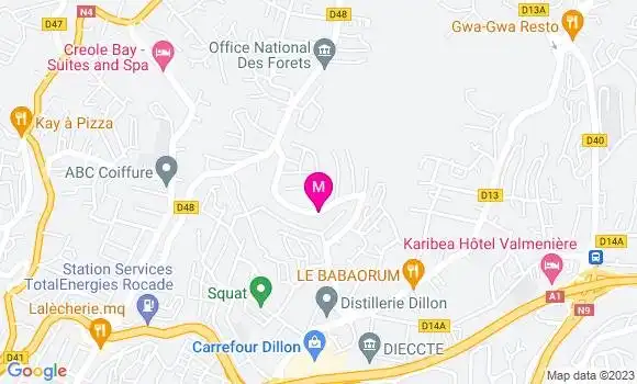 Localisation Mtre Germain Kelly