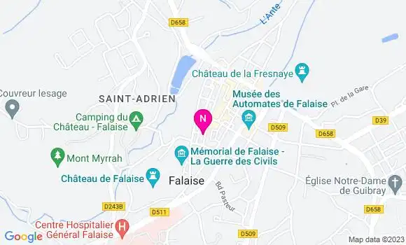 Localisation Mtre Lécluse Sarah
