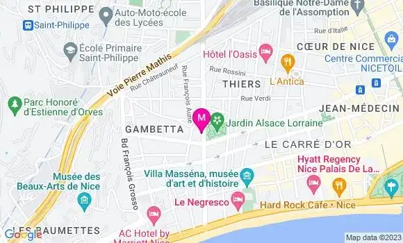 Localisation Mtre Saltel Sanchis Lauriane