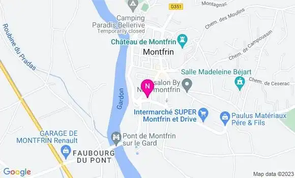 Localisation Mtre Bionda Agathe