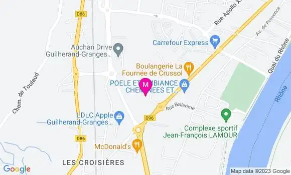 Localisation Mtre Briet Nathalie