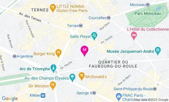 Localisation Mtre Krys Charlotte