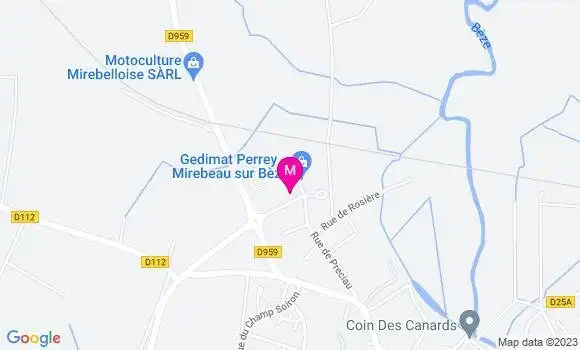 Localisation Mtre Seguin Anne Flore