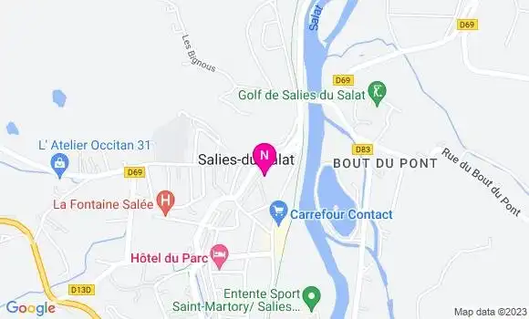 Localisation Mtre Rékas Céline