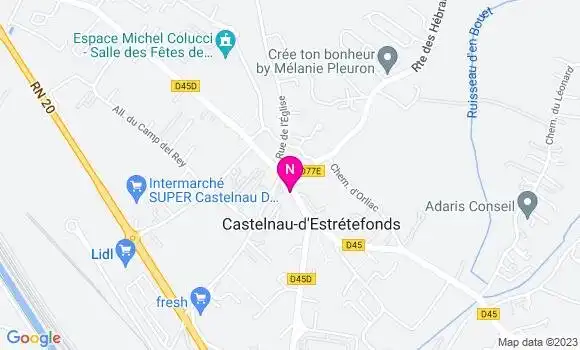 Localisation Mtre Rimbert Flavienne