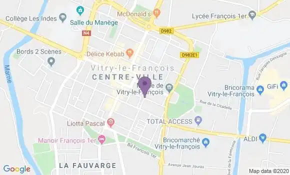 Localisation Mtre Fèvre Renault Marc