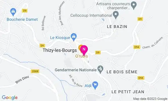 Localisation Mtre Dufour Denise