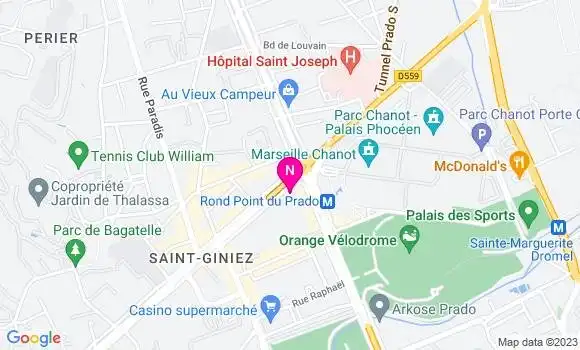 Localisation Mtre Malauzat Arnaud