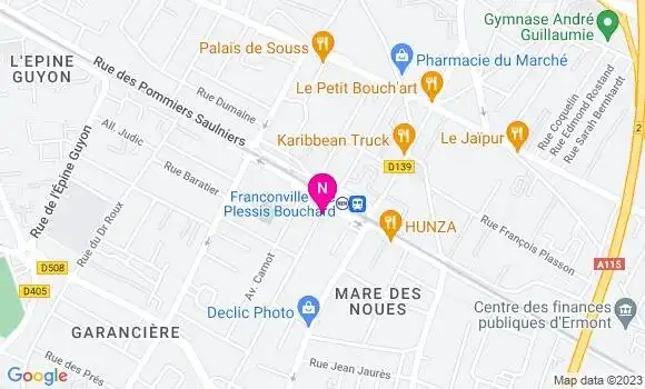 Localisation Mtre Berriau Elodie