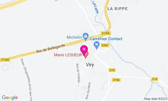 Localisation Mtre Bauer Etienne