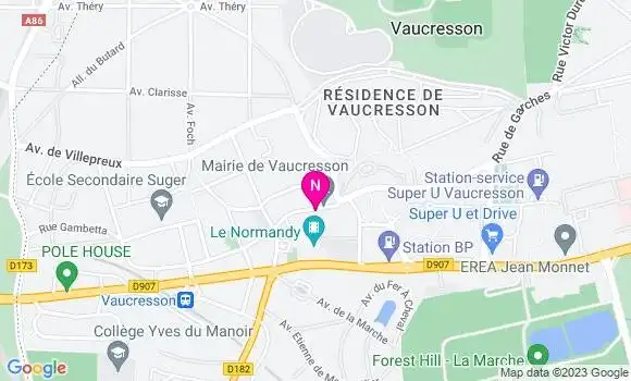 Localisation Mtre Ma François