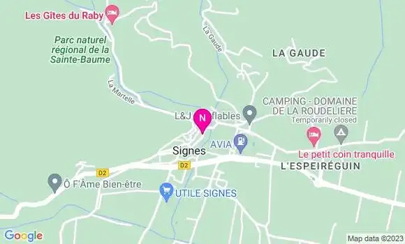Localisation Mtre Raneri Deferrari Régine