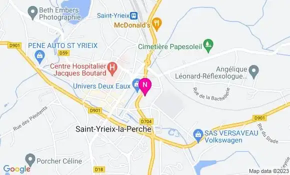 Localisation Mtre Moutier Claire