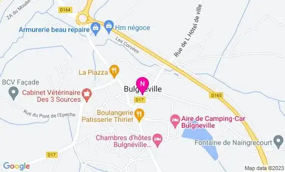 Localisation Mtre Cuny Hélène