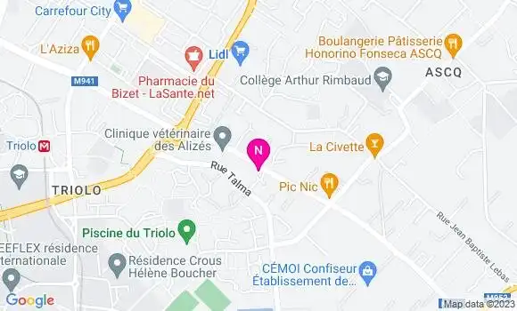Localisation Mtre Machez Barbara