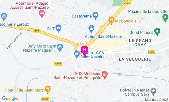Localisation Mtre Guillet de la Brosse Coline