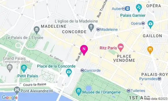 Localisation Mtre Girardot François