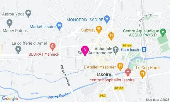 Localisation Mtre Tessier Laetitia