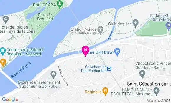 Localisation Mtre Pontoizeau Gwenaël