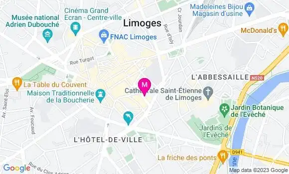Localisation Mtre Pareaud Hélène