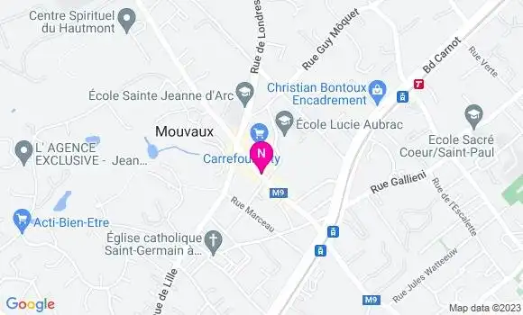 Localisation Mtre Montador Céline
