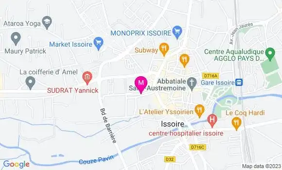 Localisation Mtre Coulaud Marion