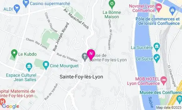 Localisation Mtre Coquaz Garoudet Marguerite