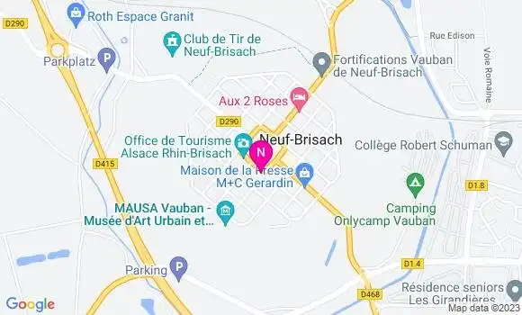Localisation Mtre Gabriel Thibaut