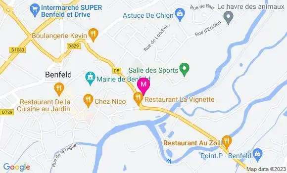 Localisation Mtre Diederichs Lucile