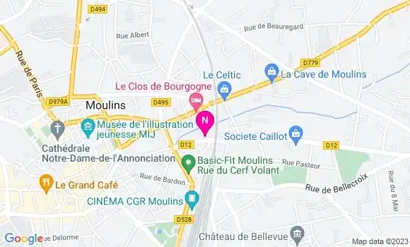 Localisation Mtre Lavarenne Damien