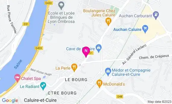 Localisation Mtre Deschene Raphaële