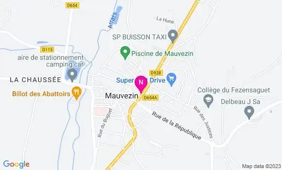 Localisation Mtre Sacareau François