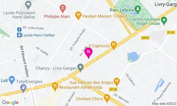 Localisation Mtre Louise Nadia