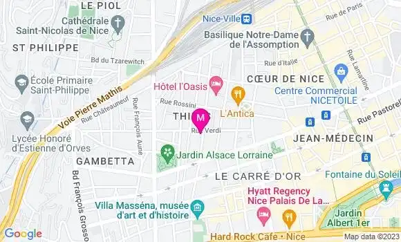 Localisation Mtre Mativet Morgan
