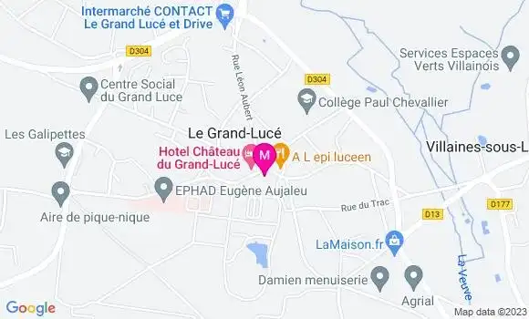Localisation Mtre Bernardin François Xavier