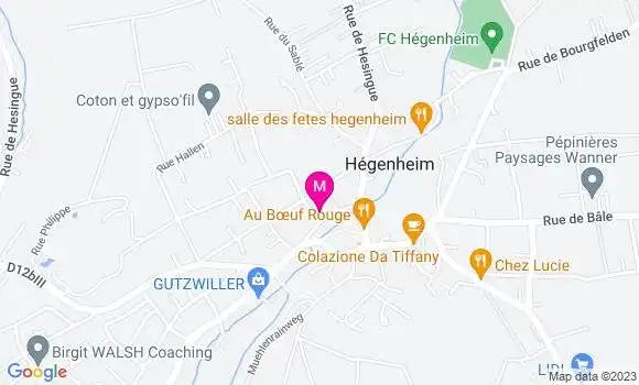Localisation Mtre Hurth Pauline