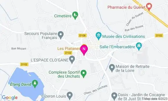 Localisation Mtre Tronchet Eva