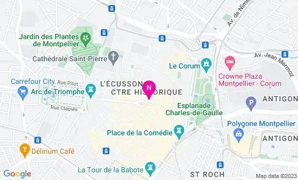 Localisation Mtre Bertrand Margot