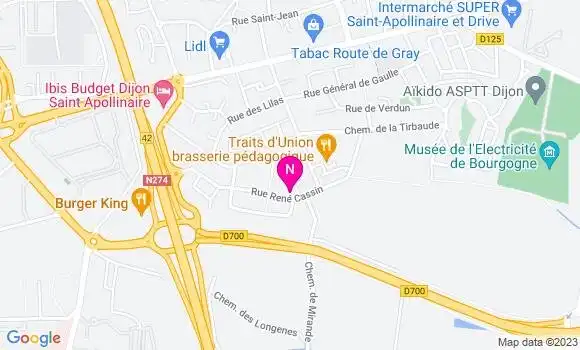 Localisation Mtre Jess Stéphanie