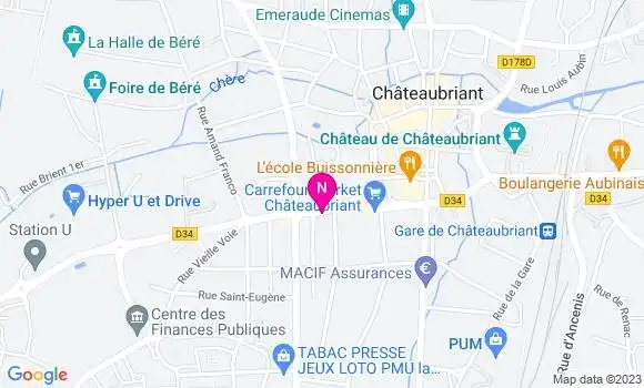 Localisation Mtre Thiaw Ernest