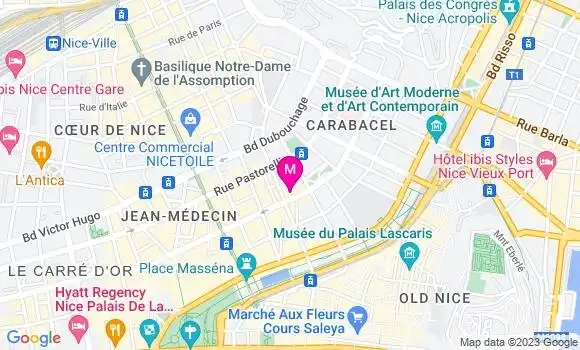 Localisation Mtre Mondoloni Olivier