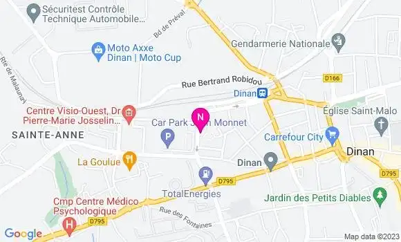 Localisation Mtre Le Polodec Solène