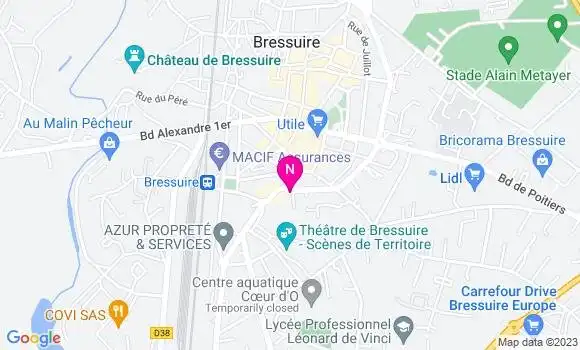Localisation Mtre Billy Christelle