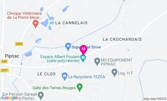 Localisation Mtre Guerif Elodie