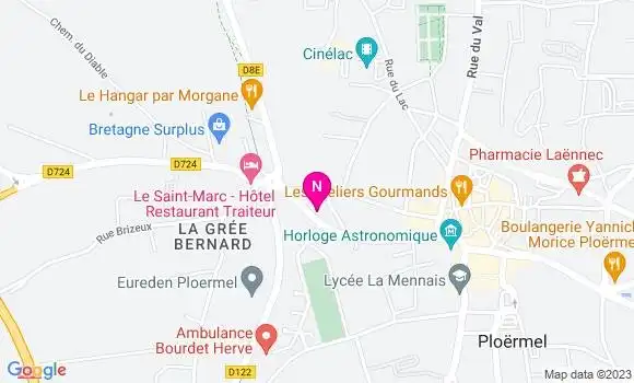Localisation Mtre Chapon Kelly