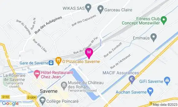 Localisation Mtre Bellot Thomas