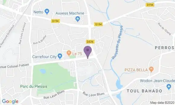 Localisation Mtre Pegourier Fischer Estelle