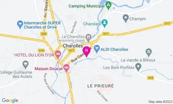 Localisation Mtre Livet Pauline