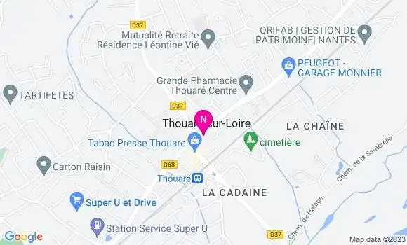 Localisation Mtre Poyard Sarah