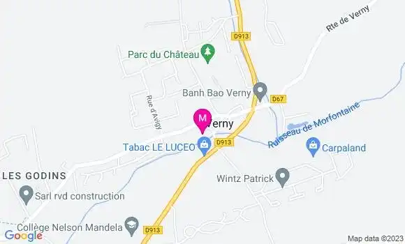 Localisation Mtre Barroyer Anne